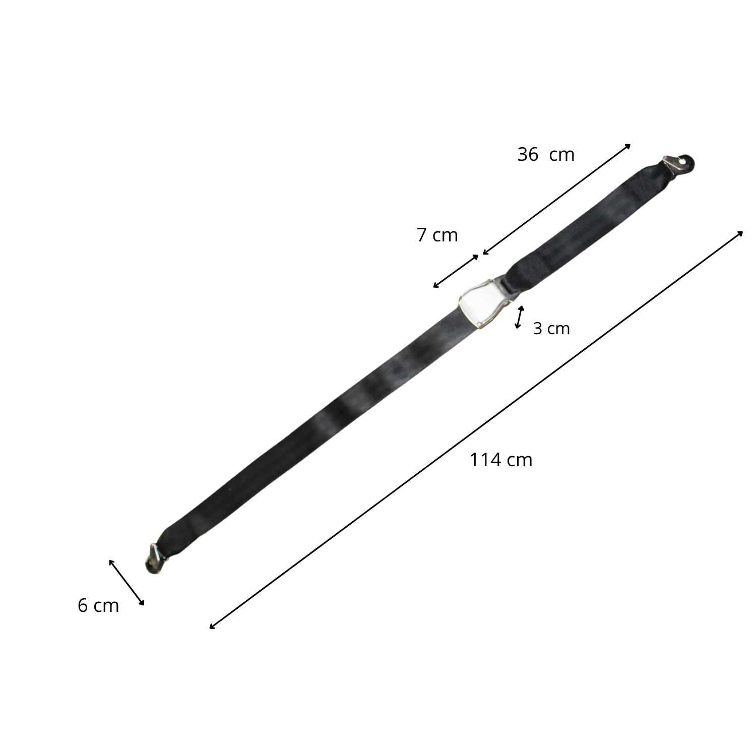 Ceinture siège (noire) – Image 2